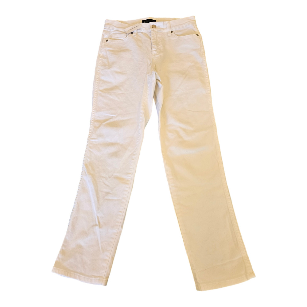 Banana Republic Factory Size 24/00 White Slouch Jeans